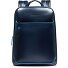 Blue Square Daypack RFID protection Leather 37 cm Laptop compartment Variant blue Blue Square Daypack RFID protection Leather 37 cm Laptop compartment Variant blue