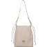 Slouchy Bag bag Leather 31 cm Variant beige-grigio fumo Slouchy Bag bag Leather 31 cm Variant beige-grigio fumo