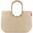  Loopshopper L frame shopper bag 46 cm Variant frame cord sand