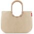 Loopshopper L frame shopper bag 46 cm Variant frame cord sand Loopshopper L frame shopper bag 46 cm Variant frame cord sand