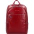  Blue Square backpack leather 39 cm laptop compartment Variant red