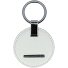  Keychain leather 9 cm Variant white
