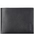  Detroit Wallet RFID protection Leather 12 cm Variant nero