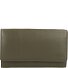 Leather wallet 17 cm Variant grün  Leather wallet 17 cm Variant grün