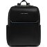  Blue Square Daypack RFID protection Genuine Leather 37 cm Laptop compartment Variant black