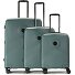 Radar 4 wheels Suitcase set 3-piece with expansion pleat Variant verde