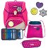 Alpha Neon Safety School bag set 4-piece Variant pink glow Alpha Neon Safety School bag set 4-piece Variant pink glow