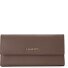  Bologna Leather Wallet Leather 19 cm Variant taupe