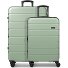 Miami 4 wheels Suitcase set 2-piece with expansion pleat Variant mint