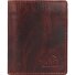  Rugged Wallet RFID protection Leather 8.5 cm Variant brown