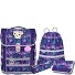  Perfecto School bag set 5-piece Variant Dschungel