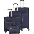  Miigo 4 wheels Suitcase set 4-piece Expandable Variant tiefseeblau
