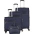 Miigo 4 Roll Suitcase Set 4pcs. Variant tiefseeblau  Miigo 4 Roll Suitcase Set 4pcs. Variant tiefseeblau