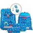  Fit School bag set 5-piece Variant Dolphin Finja