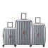  Carrousel 4 wheels Suitcase set 3-piece with expansion pleat Variant platin