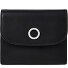  Athena Wallet RFID protection Genuine Leather 12 cm Variant schwarz