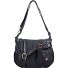 Shoulder bag leather 24 cm Variant nero  Shoulder bag leather 24 cm Variant nero