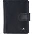  Polo Credit card case RFID protection Genuine Leather 8 cm Variant schwarz
