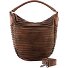  Fluted animal S shoulder bag leather 33 cm Variant toffee
