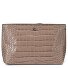Top Clutch bag Leather 28 cm Variant taupe brown Top Clutch bag Leather 28 cm Variant taupe brown