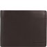 Attack 2 wallet RFID leather 12.5 cm Variant ebony brown  Attack 2 wallet RFID leather 12.5 cm Variant ebony brown