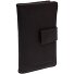  Landau Wallet RFID protection Leather 9.5 cm Variant brown