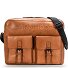  Memphis Briefcases Messenger Leather 38 cm Laptop compartment Variant cognac 2