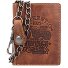  Vintage Cafe Racer wallet RFID leather 9.5 cm Variant braun