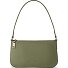  Bologna Leather Clutch Shoulder Bag, Leather, 22 cm Variant olive