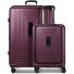  Essentials 14 4-wheel suitcase set 2 pcs. laptop compartment with expansion fold Variant aubergine metallic