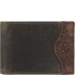 Hunter wallet RFID leather 12 cm Variant khaki-brown Hunter wallet RFID leather 12 cm Variant khaki-brown