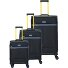  Color Craze 4 wheels Suitcase set 3-piece with expansion pleat Variant blau
