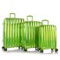 Astro 4 wheels Suitcase set 3-piece with expansion pleat Variant green Astro 4 wheels Suitcase set 3-piece with expansion pleat Variant green