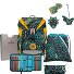  ErgoFlex School bag set 5-piece Variant Dino Time