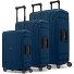  Essentials 15 4-wheel suitcase set 3-piece with three-point closure Variant navy blue