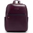  Blue Square Daypack RFID protection Genuine Leather 37 cm Laptop compartment Variant Bordeaux