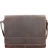 Baltimore 5 Messenger leather 38 cm Variant mokka