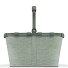  Carrybag shopping bag 48 cm Variant frame twist sage