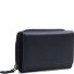  Zelan Wallet RFID protection Genuine Leather 12 cm Variant navy