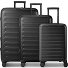  Toronto 4 wheels Suitcase set 3-piece Expandable Variant black