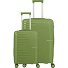  Pacific 4 wheels Suitcase set 2-piece Variant olive