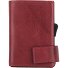  SecWal 1 credit card case wallet RFID leather 9 cm Variant rot