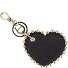  Fashion Keychain Leather 7.5 cm Variant black