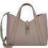 Goccia Shopper Bag S Leather 28 cm Variant stucco gray-mauve  Goccia Shopper Bag S Leather 28 cm Variant stucco gray-mauve