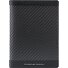 Carbon passport case RFID leather 10 cm Variant black Carbon passport case RFID leather 10 cm Variant black