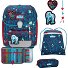  Genius LED School Bag Set 4pcs. Variant White Unicorn