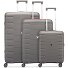 Skyline 2.0 Neon 4 wheels Suitcase set 3-piece Variant grau  Skyline 2.0 Neon 4 wheels Suitcase set 3-piece Variant grau