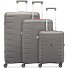 Skyline 2.0 Neon 4 wheels Suitcase set 3-piece Variant grau