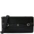  Clutch purse Genuine Leather 20.5 cm Variant black