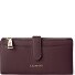  Bologna Leather Wallet Genuine Leather 20 cm Variant burgundy